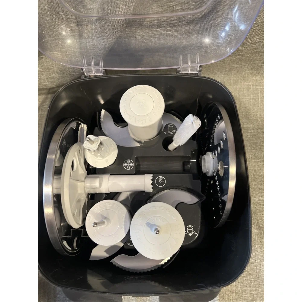 KitchenAid 14-Cup KFP1466ER Food Processor Attachment Tool Kit & Case- ‎ EUC